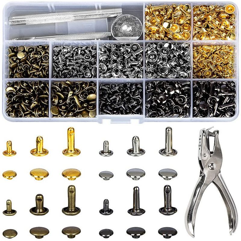 Remaches de doble tapa de Meta - Rivet Setter Tool reseña y precio