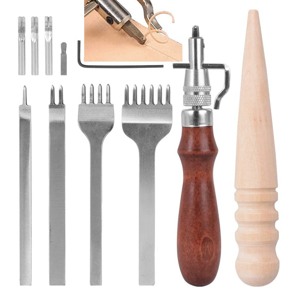 Herramienta de Cuero Ajustable - Groover Stitching Tool reseña y precio
