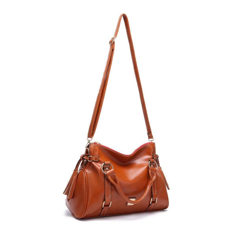 Bolso de mano Retro de cuero s - Leatherwork Designs reseña y precio